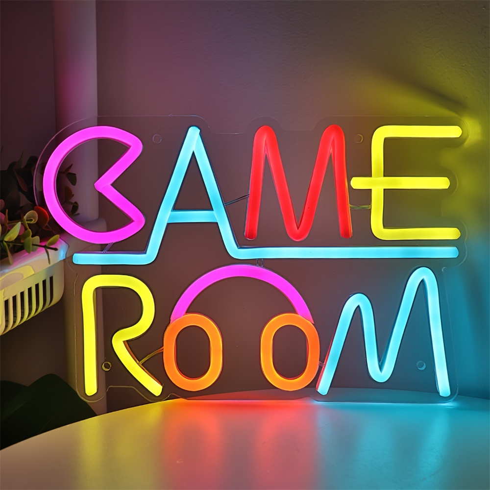 Party Games Playstation - Insegna al neon a LED per