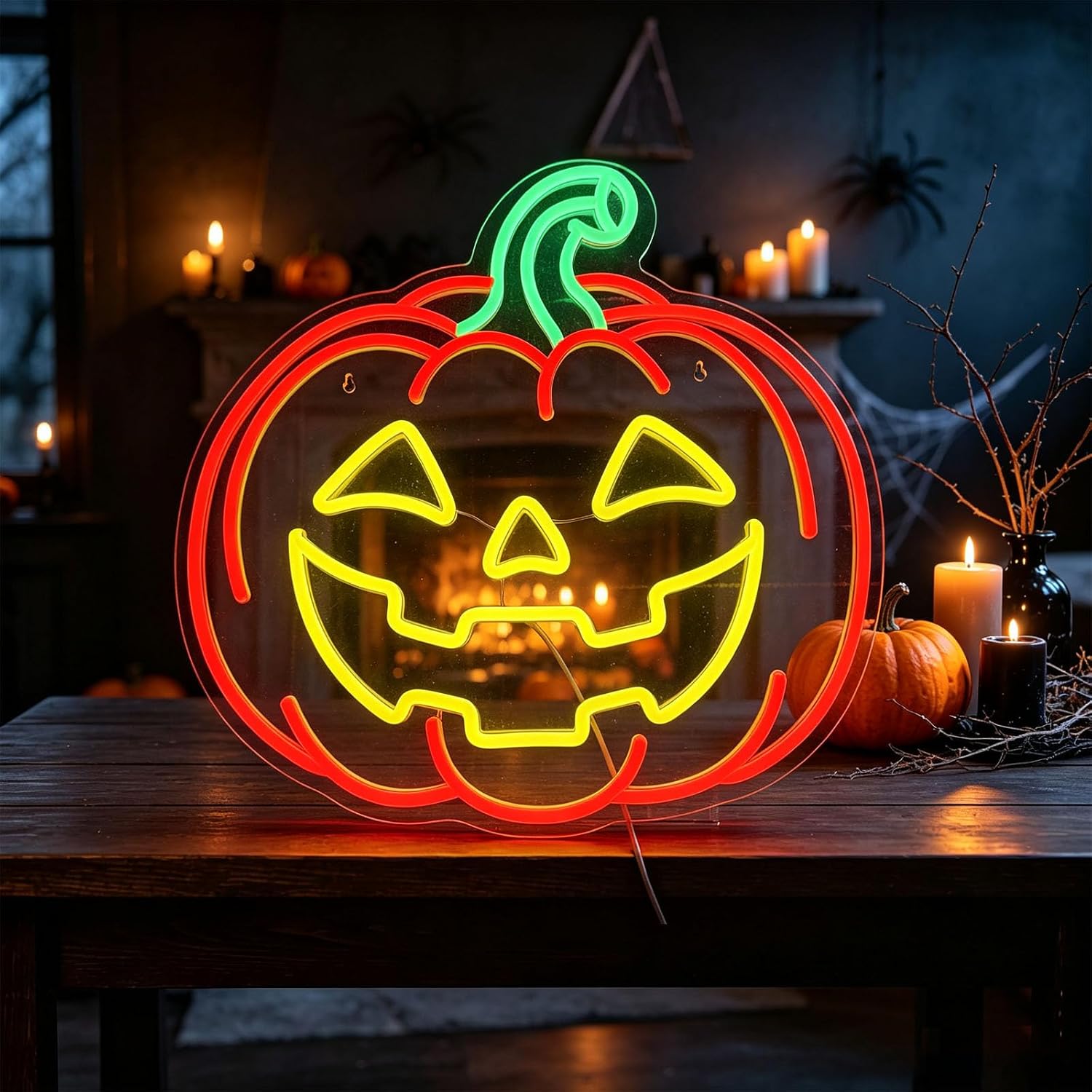 Party Games Jack - Insegna al neon a forma di
