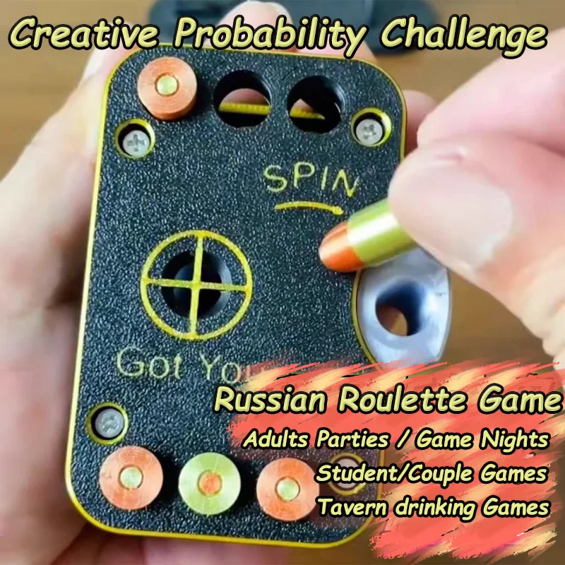 Party Games Adults Drinking - Gioco della Roulette Russa con Sfida