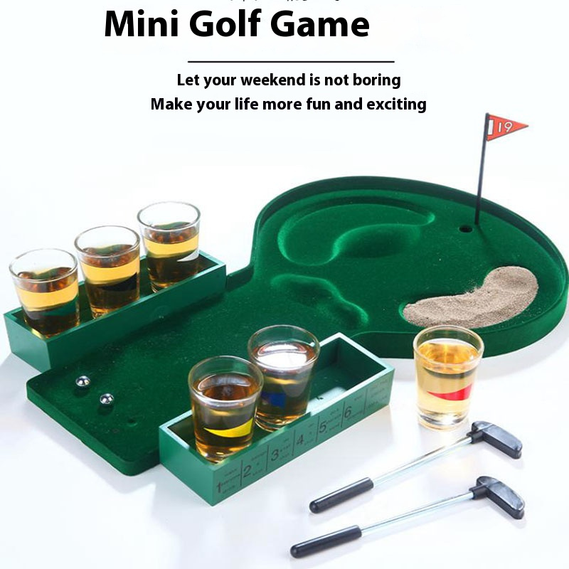 Party Games Adults Drinking - Mini Golf giochi da tavolo Toy