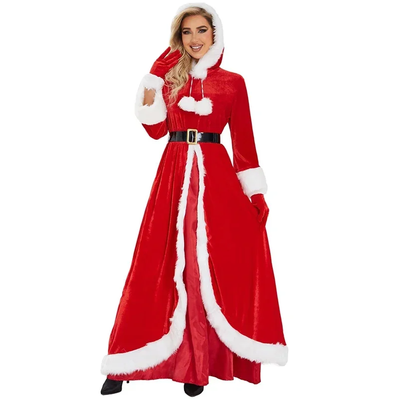 Party Games New Year - Capodanno rosso caldo velluto Masquerad lussuoso