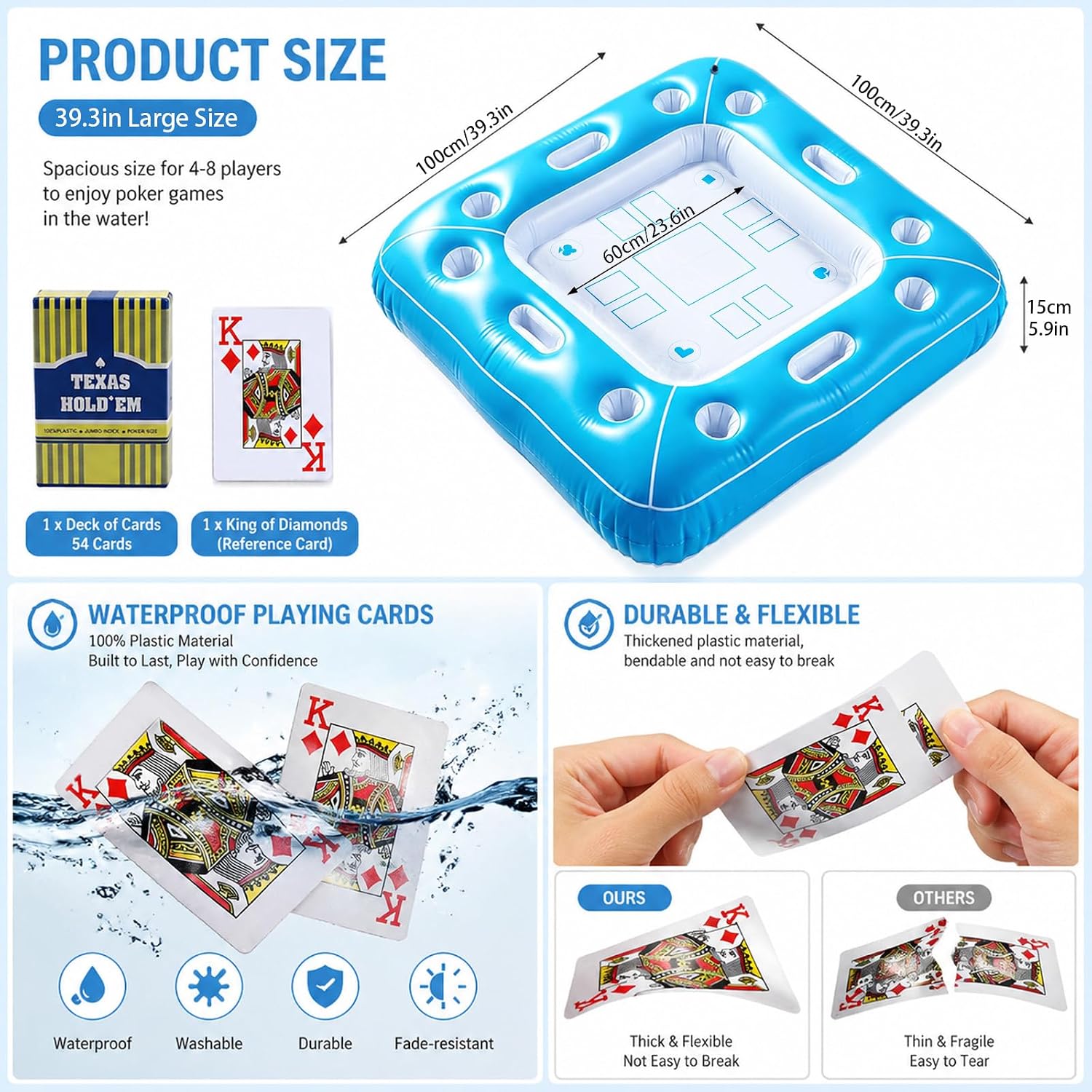 Tavolo da Gioco Gonfiabile Imp - Party Games Using Cards recensione e prezzo