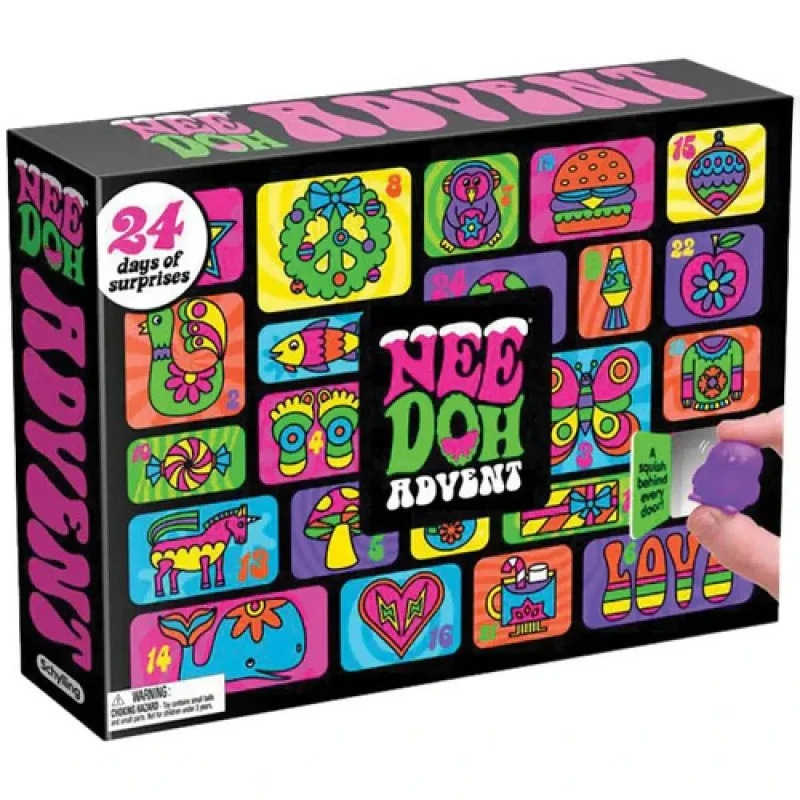Calendario dell'Avvento NeeDoh - Party Games New Year recensione e prezzo