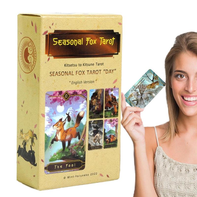 78pcs tarocchi stagionale Fox  - Party Games Meaning recensione e prezzo